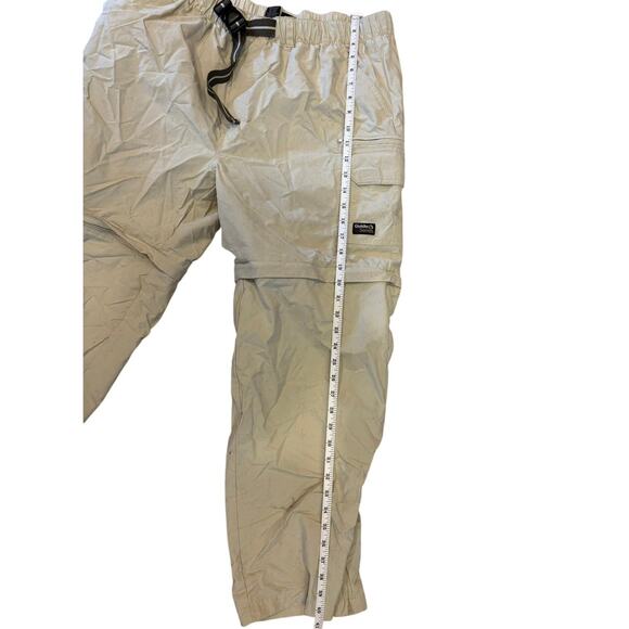 Men's Guide Series Pants Khaki Convertible Zip Off Cargo Hiking Size 44x30 - Picture 7 of 9